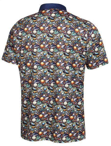 Fashion Sports Wear Bergen pánské polo, navy/green