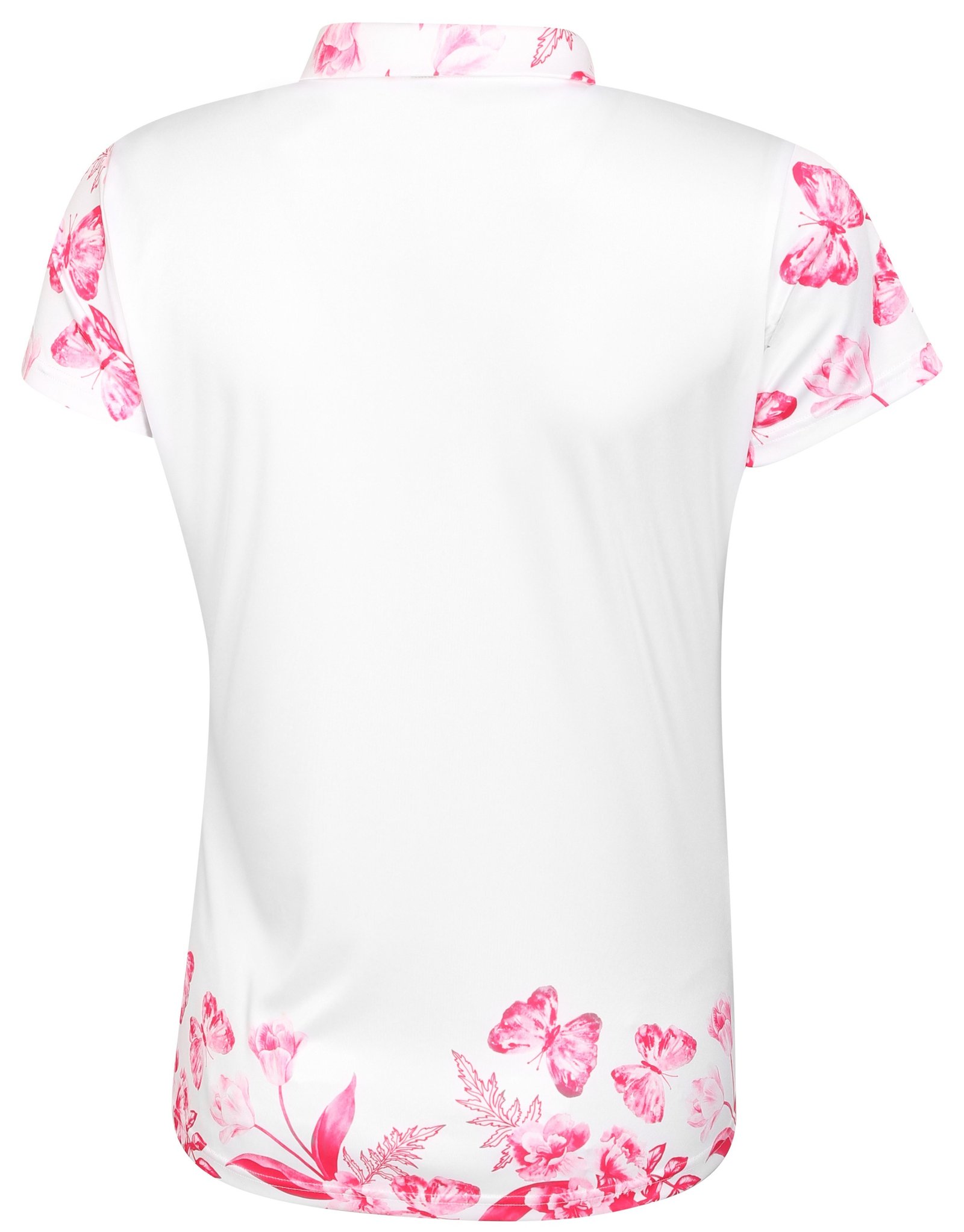 Fashion Sports Wear Tirana Pink dámské polo, bílo/růžové