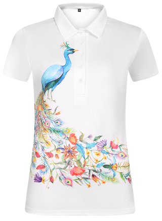 Fashion Sports Wear Valencia dámské polo, bílé