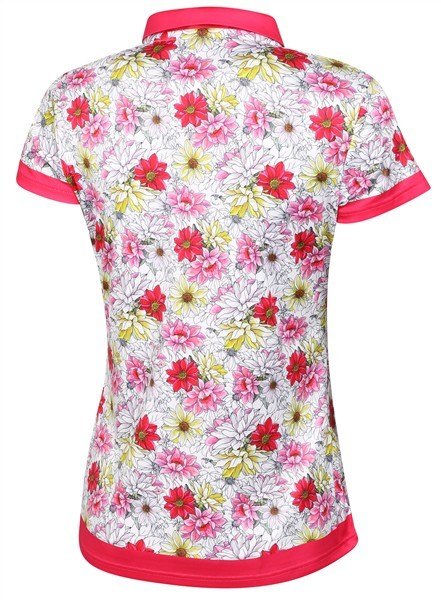 Fashion Sports Wear Luanda ladies polo, white/red