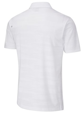 Ping Claude Camo Mesh pánské polo, bílé