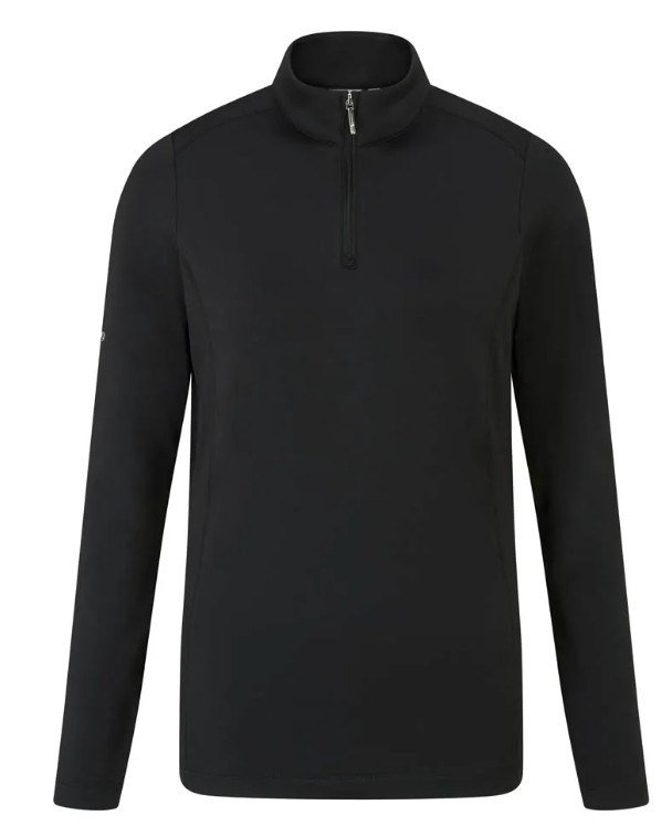 PING Aveline Half Zip dámská mikina, černá
