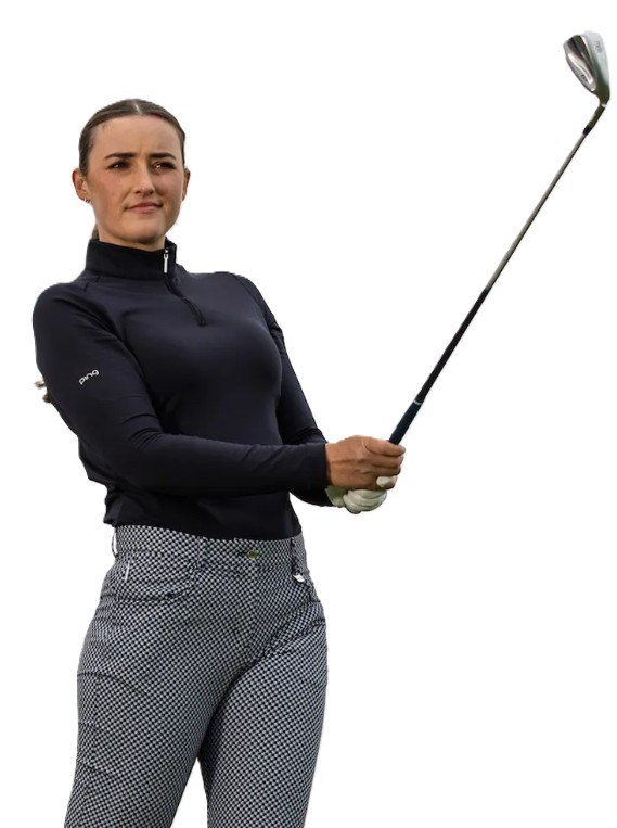 PING Aveline Half Zip dámská mikina, černá