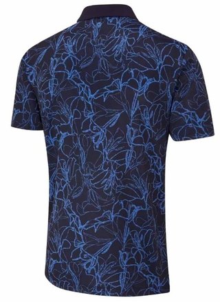 Ping Orlando pánské polo, navy/bright cobalt