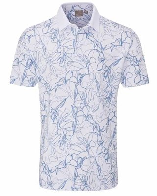Ping Orlando pánské polo, white/stellar