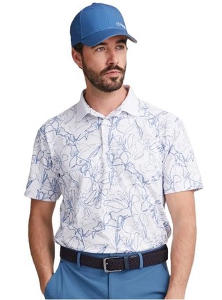 Ping Orlando pánské polo, white/stellar