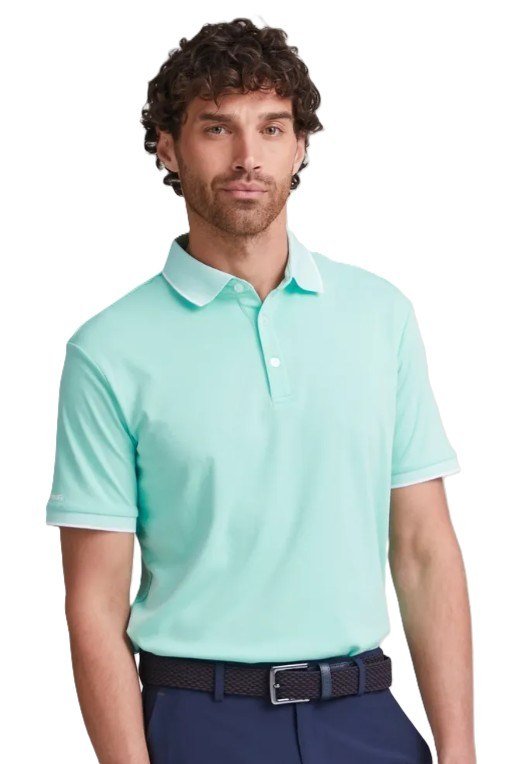 Ping Gideon pánské polo, green bay marl