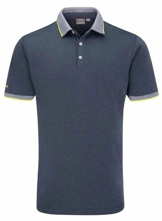 Ping Gideon pánské polo, light navy marl