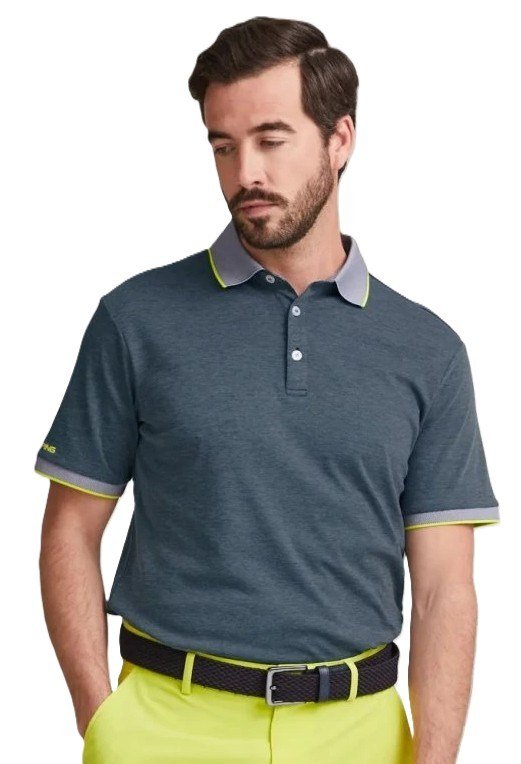 Ping Gideon pánské polo, light navy marl