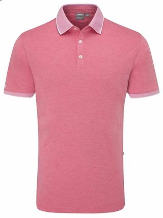 Ping Gideon pánské polo, rhapsody pink marl