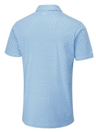 Ping Ephron Printed pánské polo, baltic sea multi