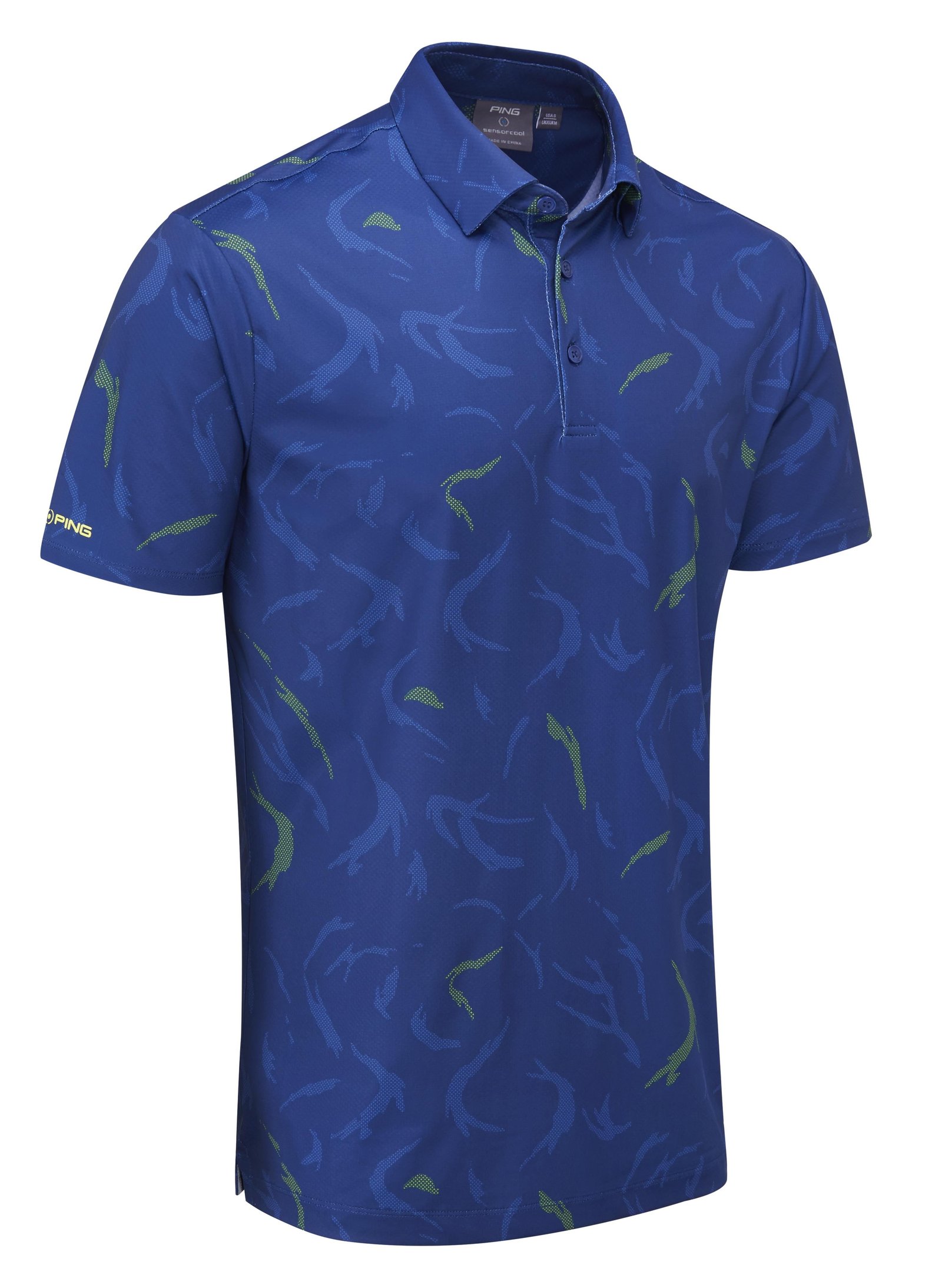 Ping Ephron Printed pánské polo, inky multi