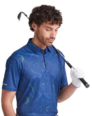 Ping Ephron Printed pánské polo, inky multi