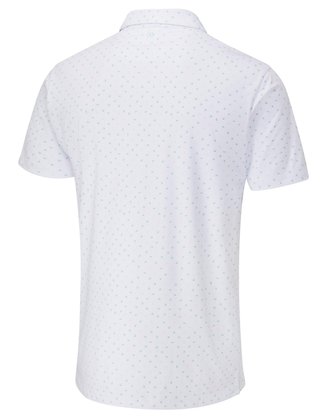 Ping Ephron Printed pánské polo, white/green bay multi