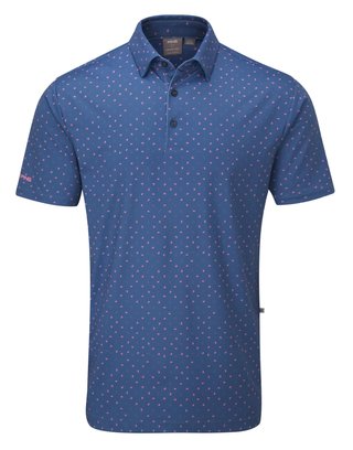 Ping Ephron Printed pánské polo, stellar multi