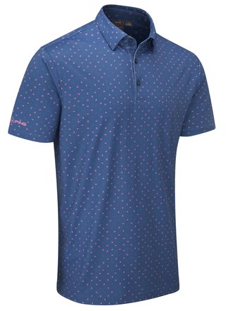 Ping Ephron Printed pánské polo, stellar multi