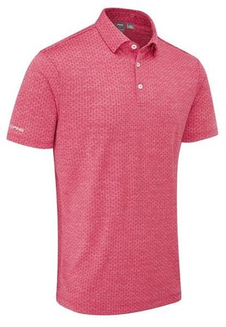 Ping Rafe mens polo, rhapsody pink
