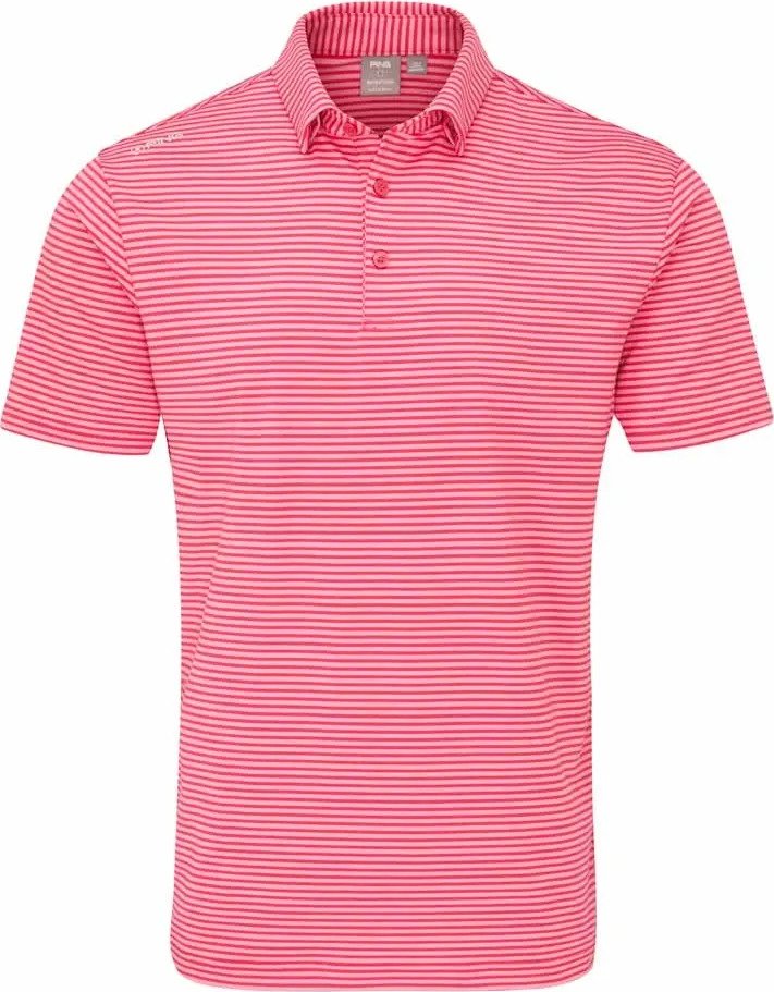 PING Langford pánské polo, rhapsody/pink white