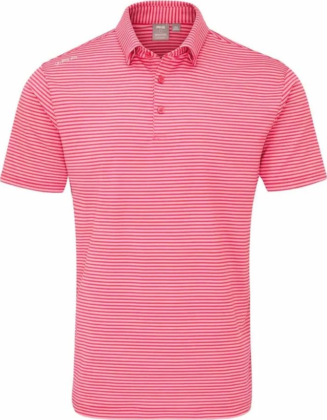 PING Langford pánské polo, rhapsody/pink white