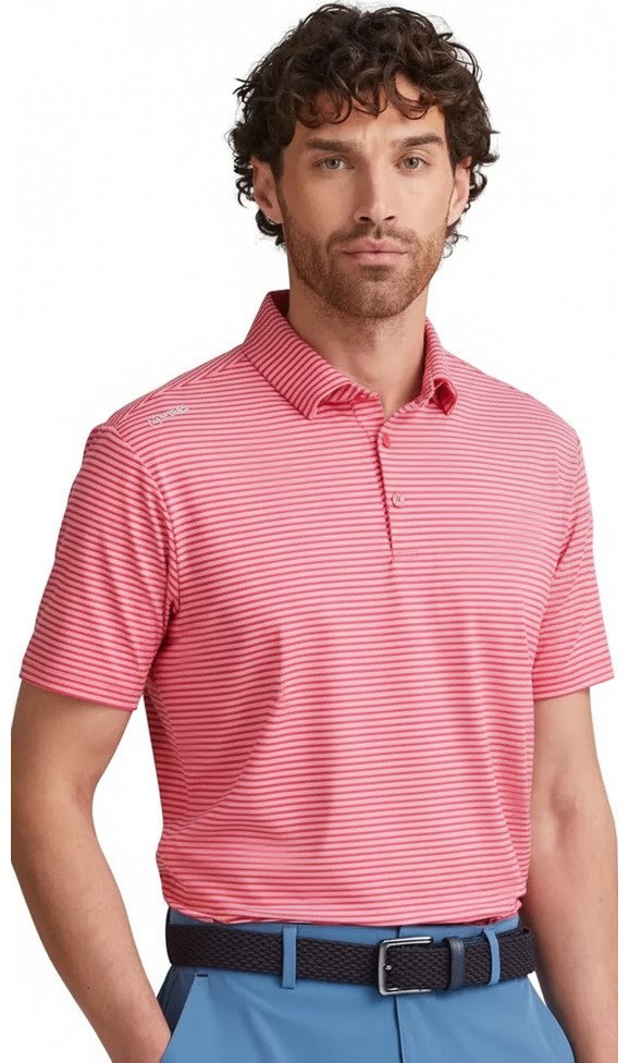PING Langford pánské polo, rhapsody/pink white