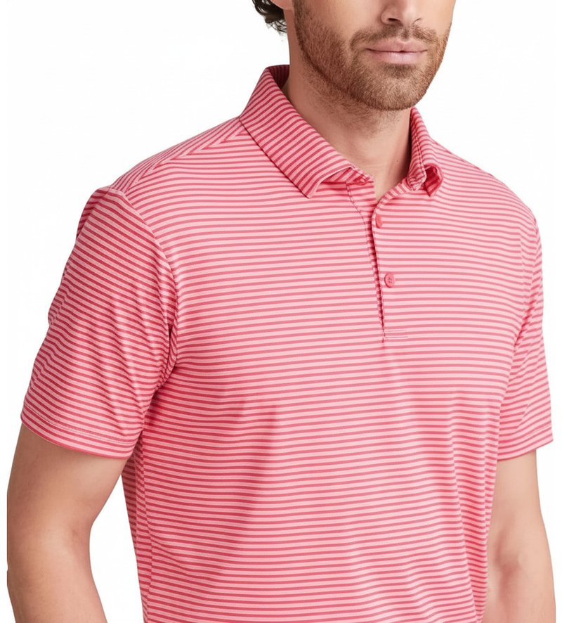 PING Langford pánské polo, rhapsody/pink white