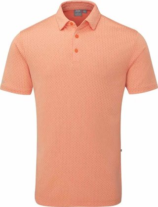 PING Hershel pánské polo, wild salmon multi