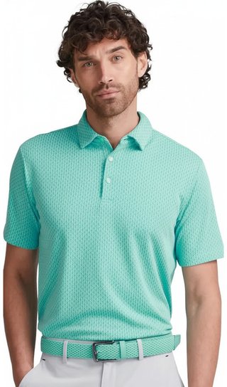 PING Hershel pánské polo, green bay multi