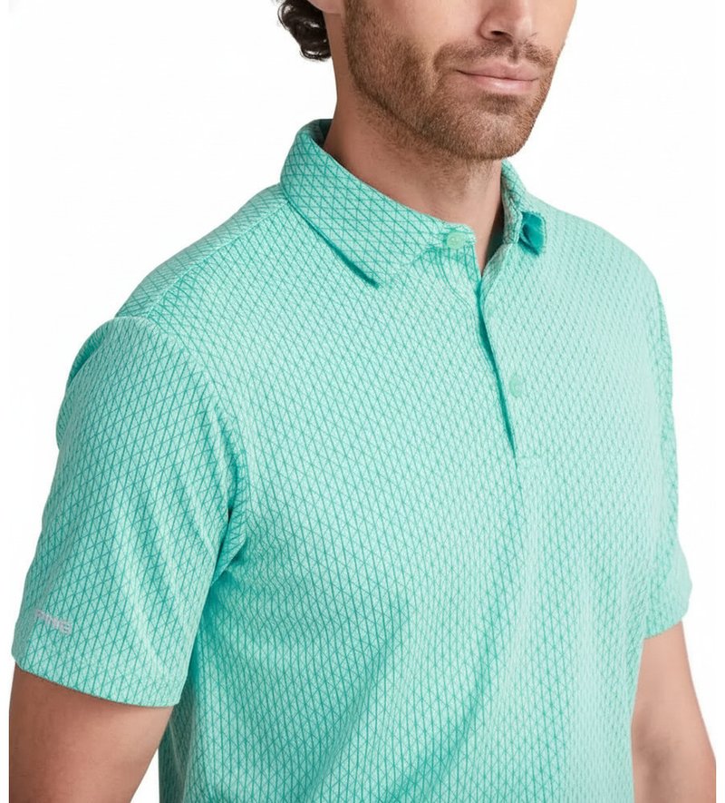 PING Hershel pánské polo, green bay multi
