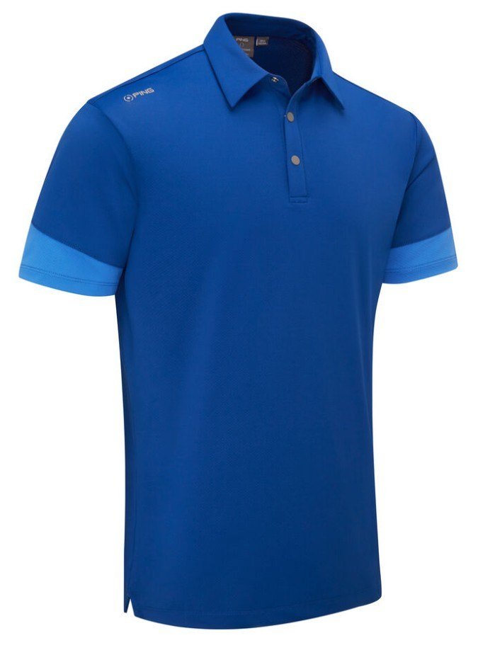 Ping Ty pánské polo, inky/bright cobalt