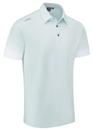 Ping Ty pánské polo, seaspray/white
