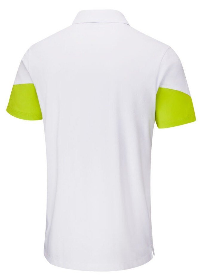 Ping Ty pánské polo, white/lime