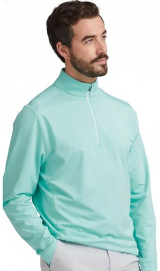 PING Latham Half Zip pánská mikina, green bay