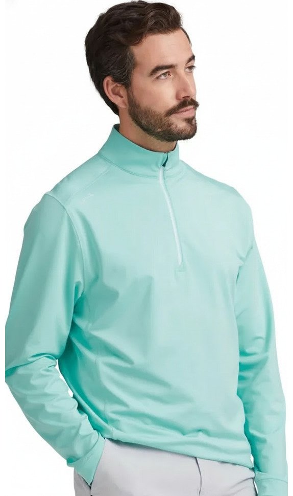 PING Latham Half Zip pánská mikina, green bay