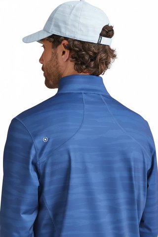 PING Latham Half Zip pánská mikina, inky multi