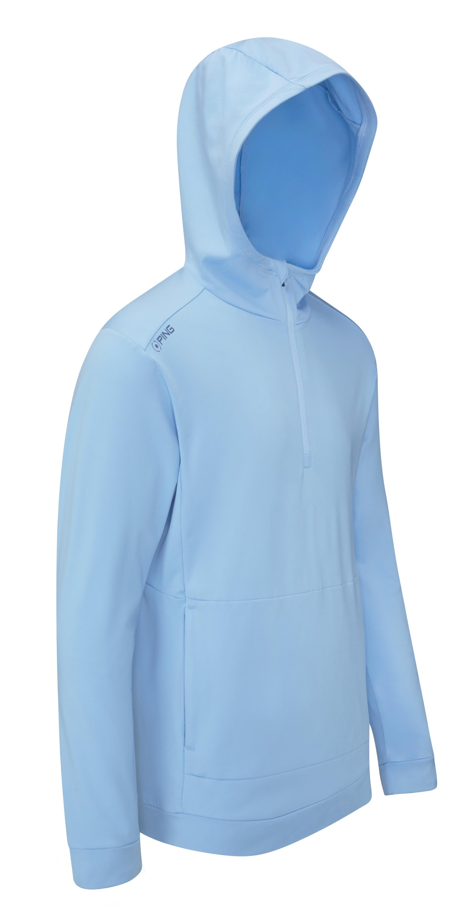 Ping Haldon Hooded Fleece pánská mikina, baltic sea