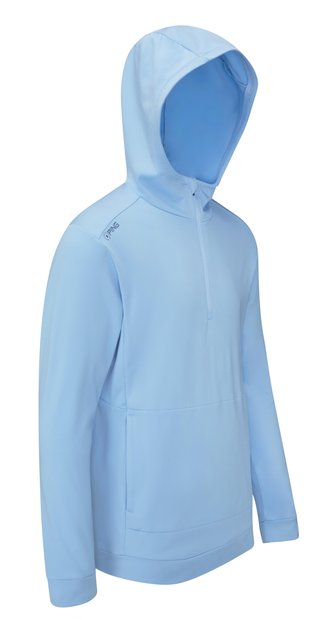 Ping Haldon Hooded Fleece pánská mikina, baltic sea