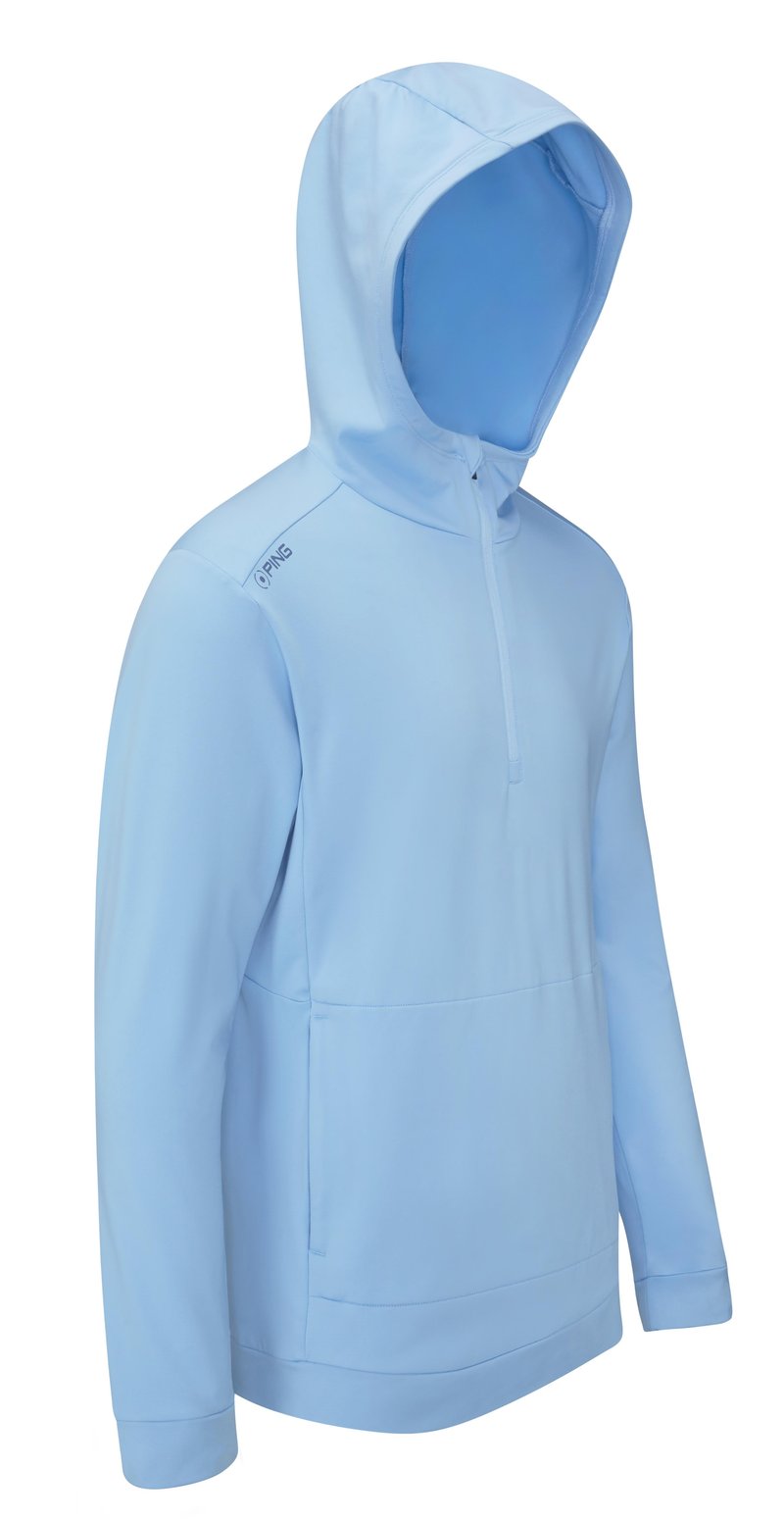 Ping Haldon Hooded Fleece pánská mikina, baltic sea