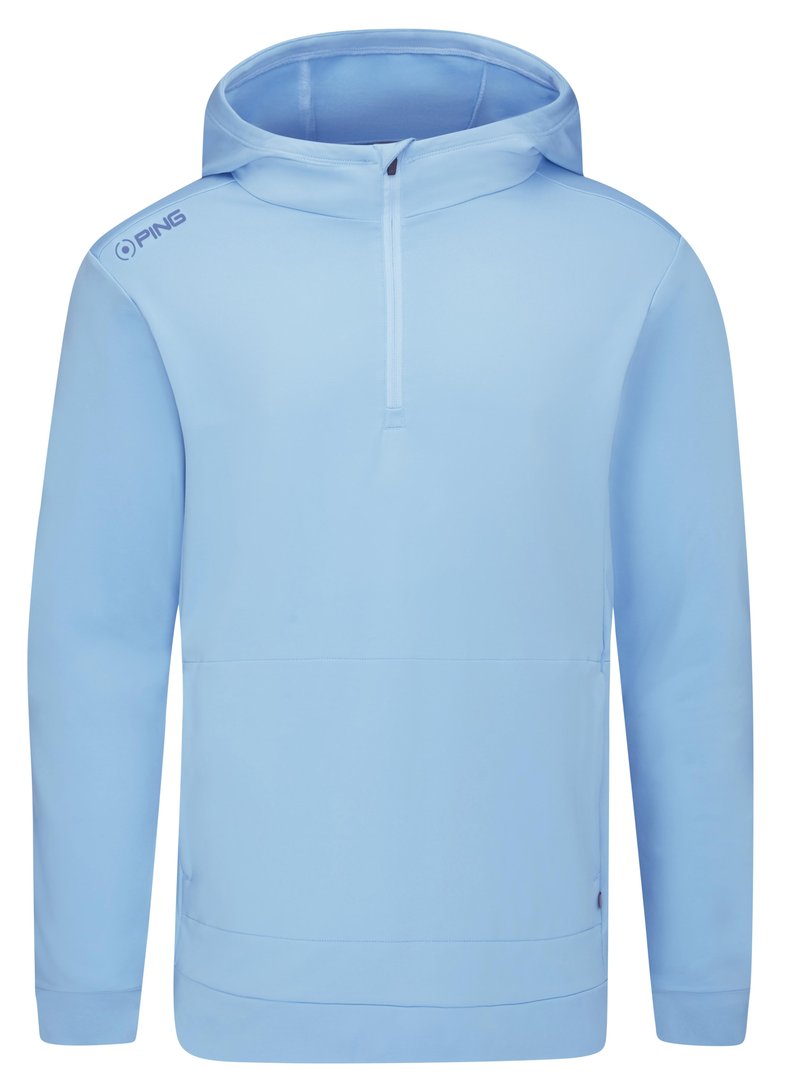 Ping Haldon Hooded Fleece pánská mikina, baltic sea