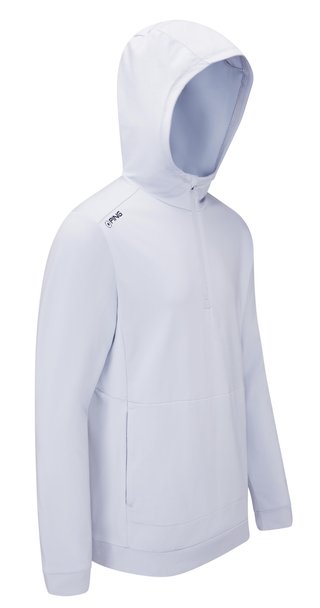 Ping Haldon Hooded Fleece pánská mikina, pearl grey