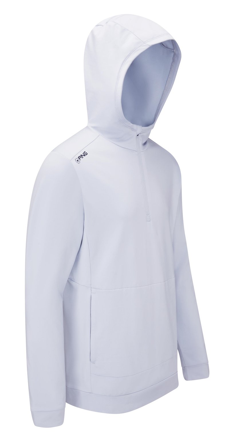 Ping Haldon Hooded Fleece pánská mikina, pearl grey