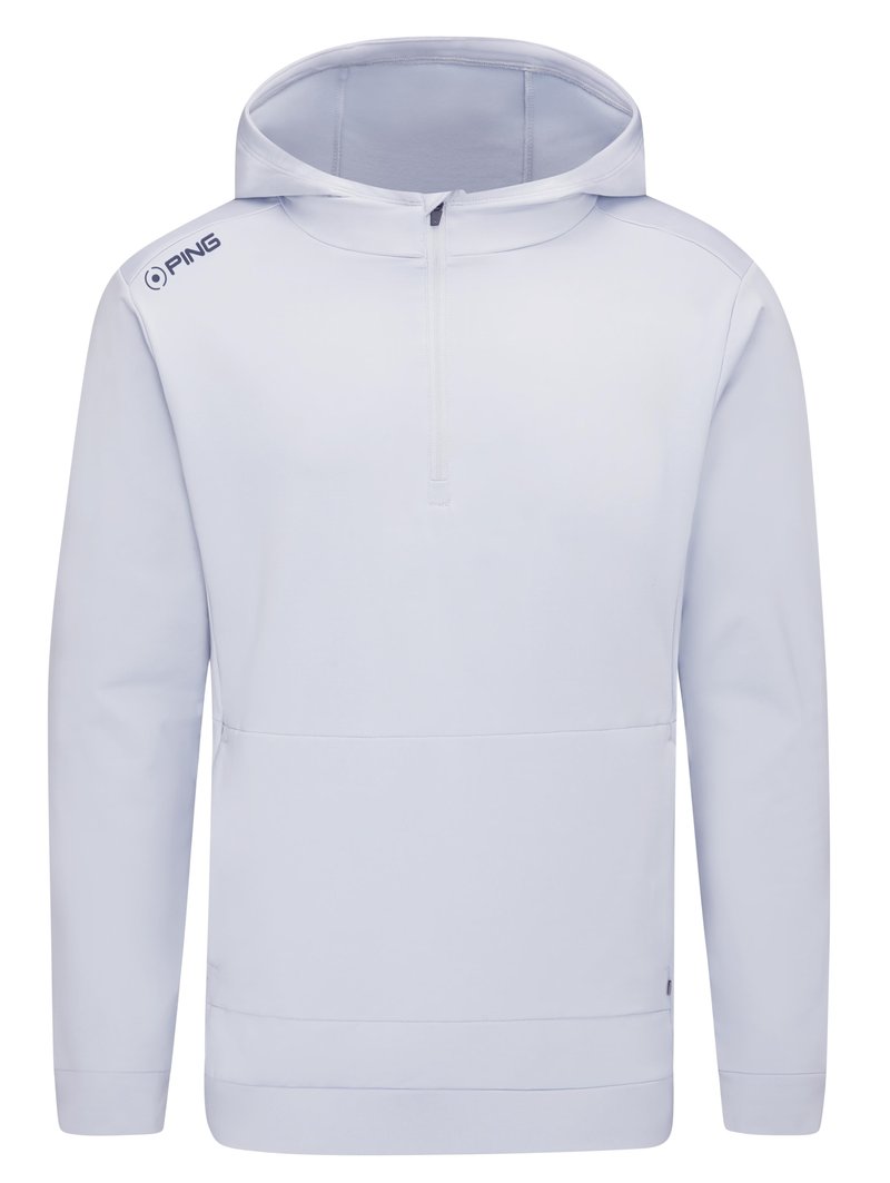 Ping Haldon Hooded Fleece pánská mikina, pearl grey