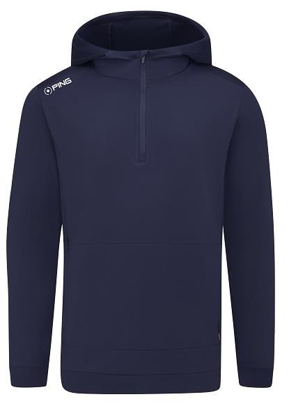 Ping Haldon Hooded Fleece pánská mikina, tmavě modrá