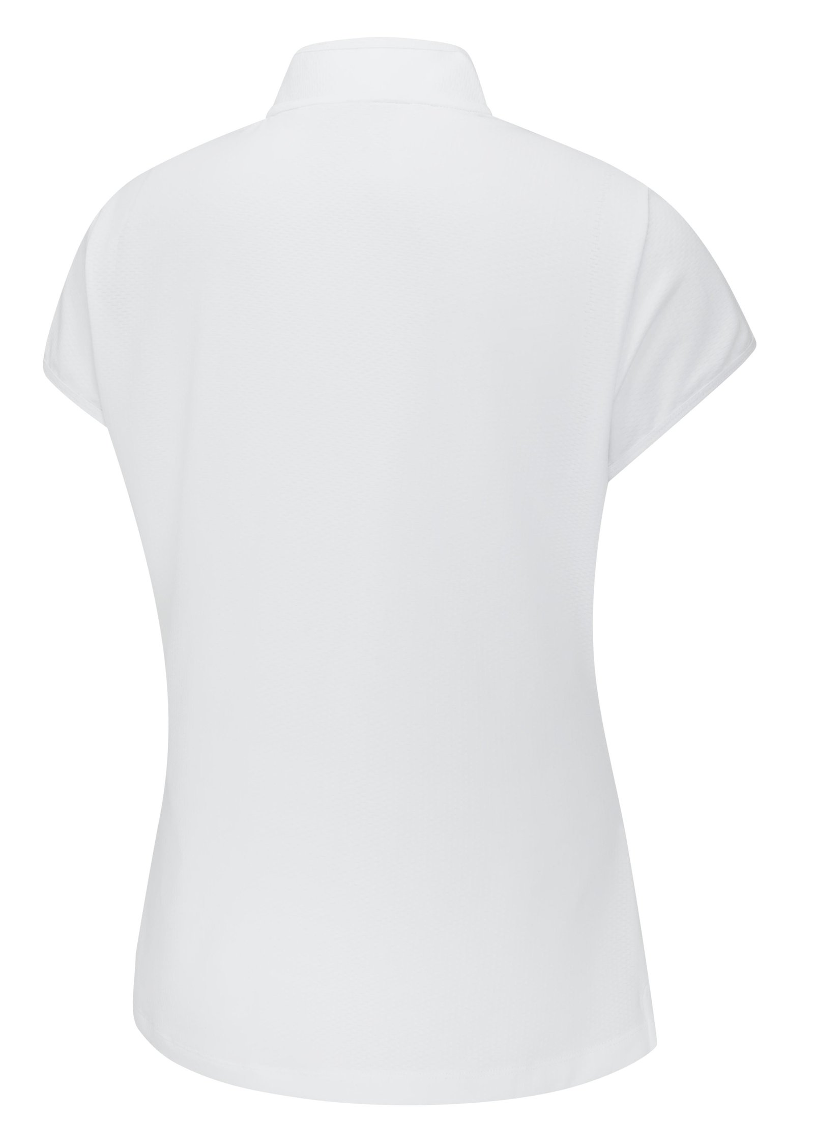 PING Evetta Jacquard dámské polo, bílé
