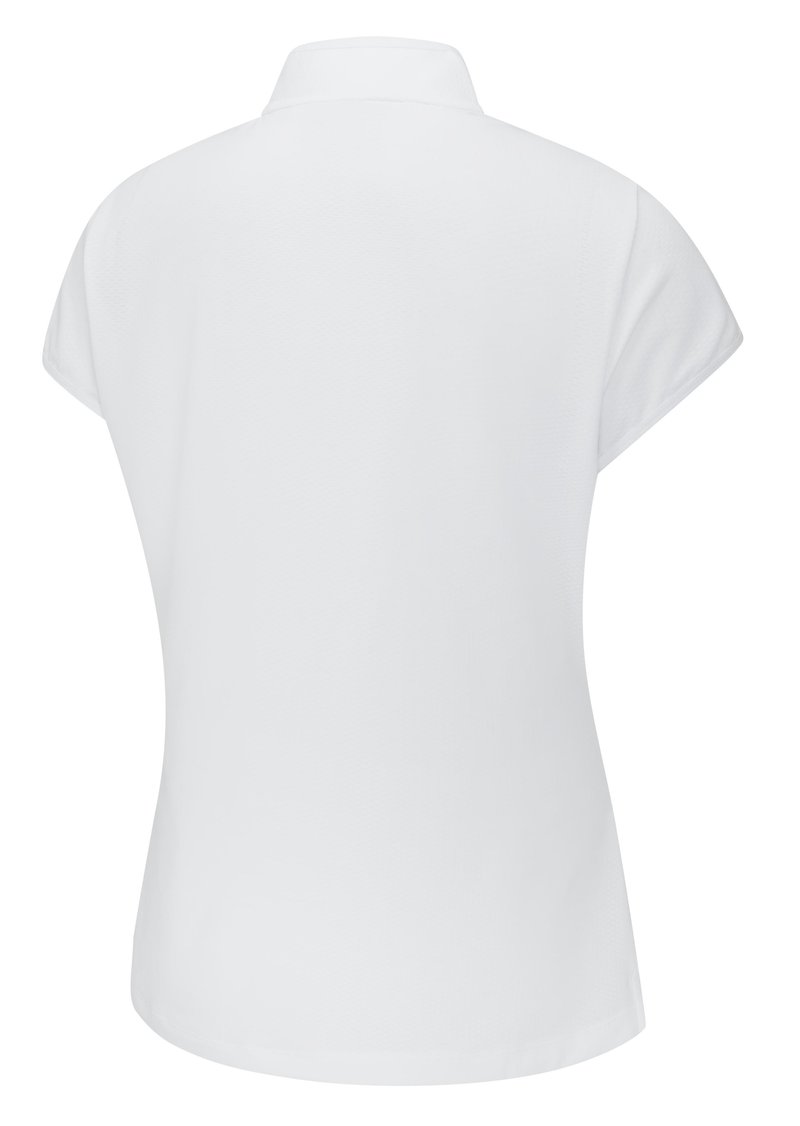 PING Evetta Jacquard dámské polo, bílé