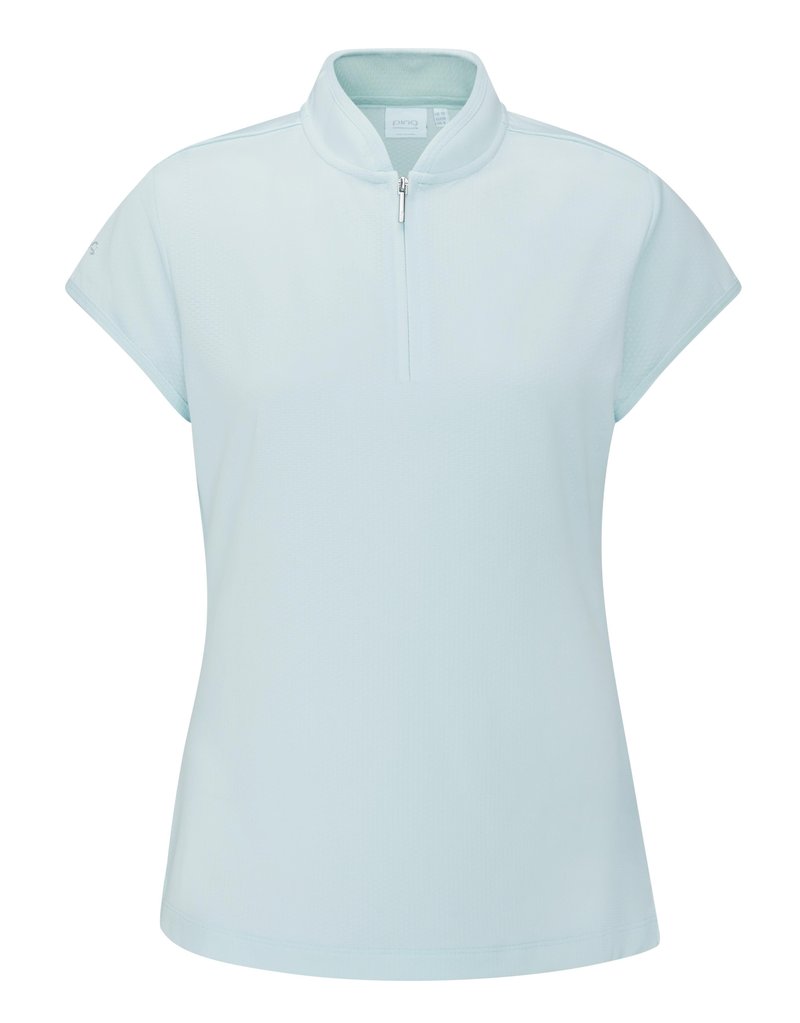 Ping Evetta Jacquard dámské polo, seaspray