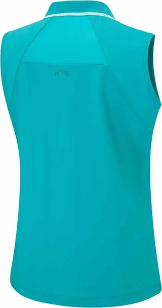 PING Eben Sleeveless dámské polo, tyrkysové