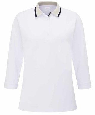 Ping Alicia dámské polo, white/pebble