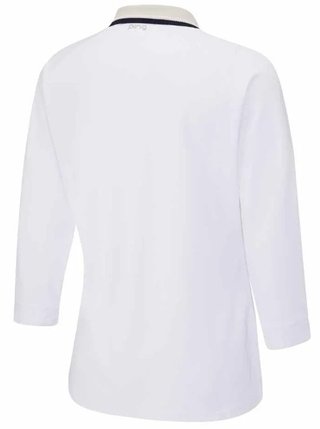 Ping Alicia dámské polo, white/pebble