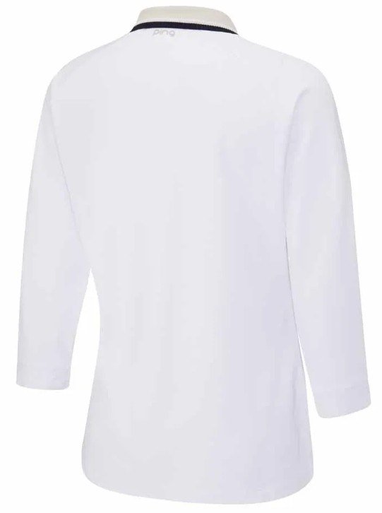 Ping Alicia dámské polo, white/pebble