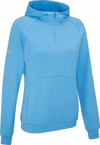 Ping Rhona Textured dámská mikina, infinity blue